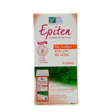 Bioder Epiten Tüy Azaltıcı Roll-On Pudralı Sir Ağda