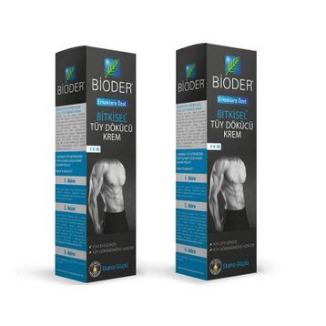 Bioder Erkek 2'li 100 ml Tüy Dökücü Krem