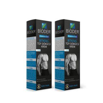 Bioder Erkekler İçin 2x100 ml Tüy Dökücü Krem