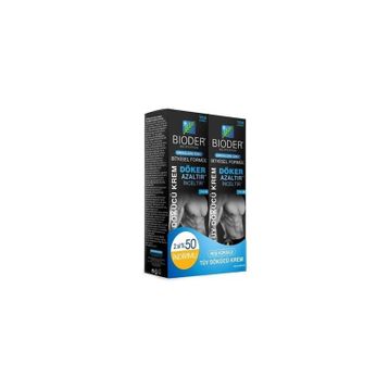 Bioder Erkekler İçin 2x100 ml Tüy Dökücü Krem