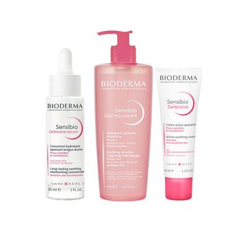 Bioderma 30 + 40 + 500 ml Sensibio Karma ve Hassas Ciltler İçin Bakım Seti