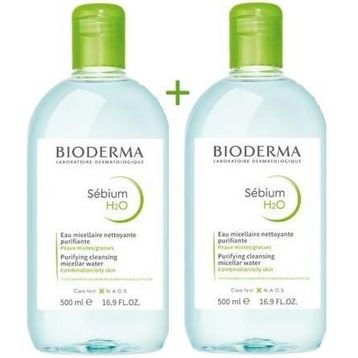 Bioderma 500 ml 2 adet Sebium H2O