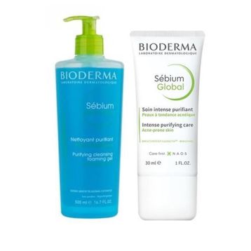 Bioderma 500 ml Foamıng Gel+30 ml Sebıum Pore Refıner+200 lt Sebıum Lotion