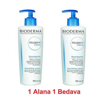 Bıoderma Atoderm Creme 500 ml 2'li Set Krem