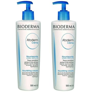 Bıoderma Atoderm Creme 500 ml 2'li Set Krem