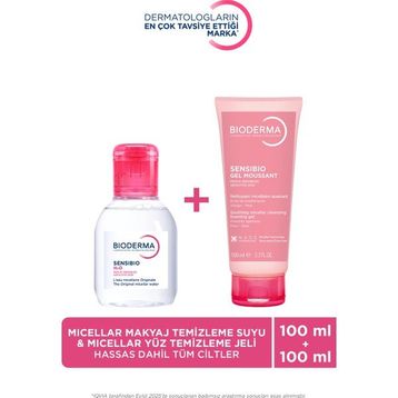 Bioderma Micellar 100 ml Makyaj Temizleme Suyu 100 ml Hassas ve Normal Cilt Temizleme Jeli