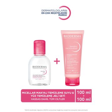 Bioderma Micellar 100 ml Makyaj Temizleme Suyu 100 ml Hassas ve Normal Cilt Temizleme Jeli