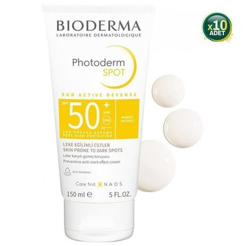 Bioderma Photoderm Spot Leke Karşıtı 10x150 ml 50 Faktör Güneş Kremi