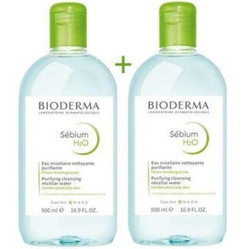 Bioderma Sebium H2O 2x500 ml Solüsyon