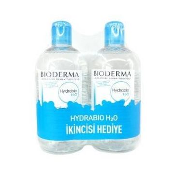 Bioderma Sebium H2O 500 ml + Hydrabio H2O Misel 500 ml Solüsyon