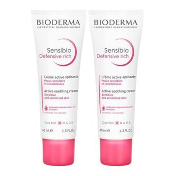 Bioderma Sensibio Defensive Rich 2x40 ml Cream