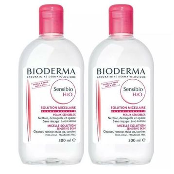 Bioderma Sensibio H2O 500 ml Yüz ve Makyaj Temizleme Suyu 2'li Set