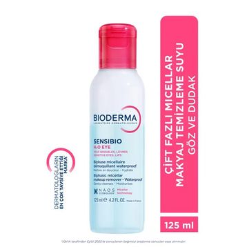Bioderma Sensibio H2O Eye 125 ml Misel Temizleyici
