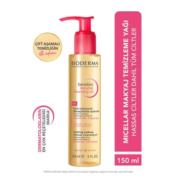 Bioderma Sensibio Micellar Oil Cleanser 150 ml Makyaj Temizleme Yağı