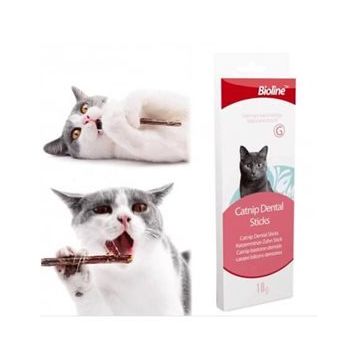 Bioline 10 gr Kedi Tartar Önleyici Catnip Dental Sticks