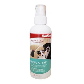 Bioline 120 ml Chew Stop Kemirme Önleyici Uzaklaştırıcı Köpek Spreyi
