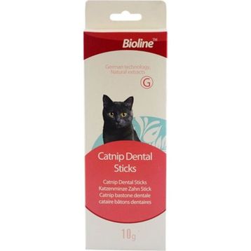 Bioline 5 Parça Tartar Önleyici Dental Kedi Ağız Bakım Çubukları