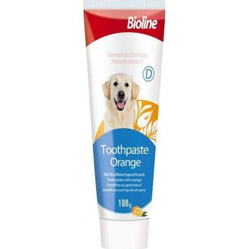 Bioline Portakal Aromalı 100 gr Köpek Diş Macunu