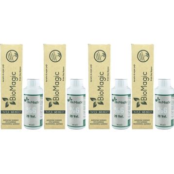 Biomagic 55.21 Buzlu Kahve 4 Adet Organik Saç Boyası