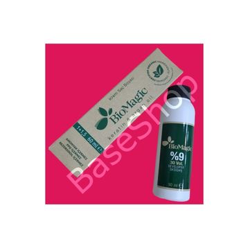 Biomagic 8.03 Açık Karamel 60 ML Saç Boyası + 30 Vol 90 ML Oksidan