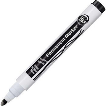 Bion Siyah Yuvarlak Uç Permanent Marker