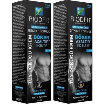 BioNike 2x100 ml Erkeklere Özel Tüy Dökücü Krem