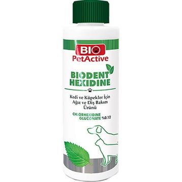 Biopet Active Biodent Hexidine 250 ml Ağız ve Diş Bakım Solüsyonu
