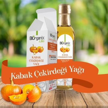 Biorganix Life 100 mL Kabak Çekirdeği Yağı