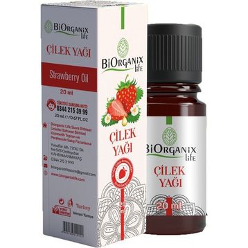 Biorganix Life 20 ml Çilek Yağı