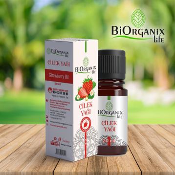 Biorganix Life 20 ml Çilek Yağı
