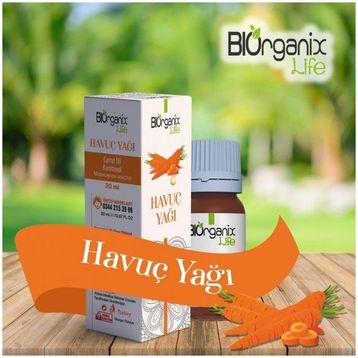 Biorganix Life 20 mL Havuç Yağı