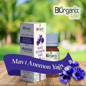Biorganix Life 20 ml Mavi Anemon Yağı
