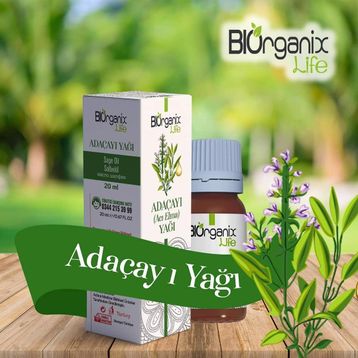 Biorganix Life 20 ml Organik Adaçayı Yağı