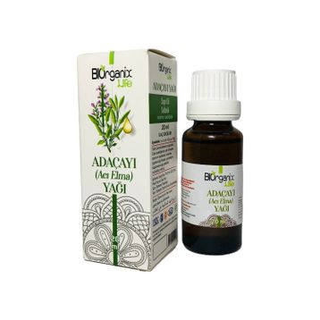Biorganix Life 20 ml Organik Adaçayı Yağı