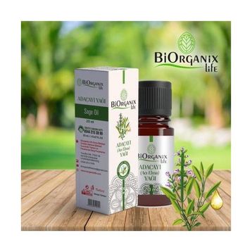 Biorganix Life 20 ml Organik Adaçayı Yağı