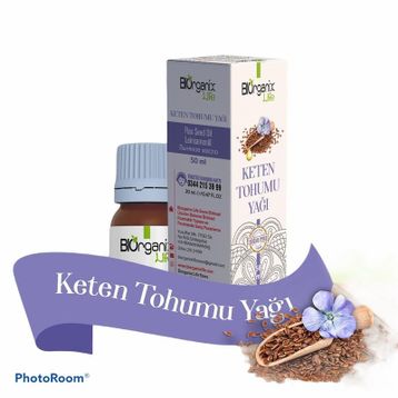 Biorganix Life 50 mL Keten Tohumu Yağı