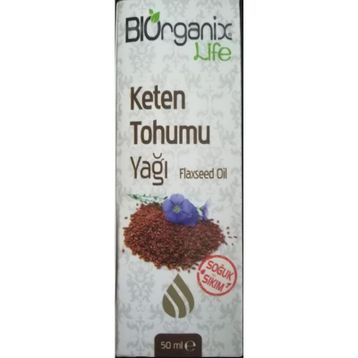 Biorganix Life 50 mL Keten Tohumu Yağı