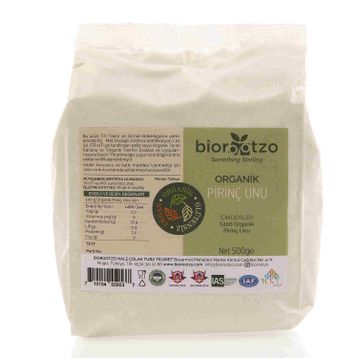 Biorootzo 500 gr Organik Pirinç Unu