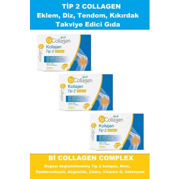 Biosal Bi Collagen Kolejen Tip 2 Complex 3x30 Tablet