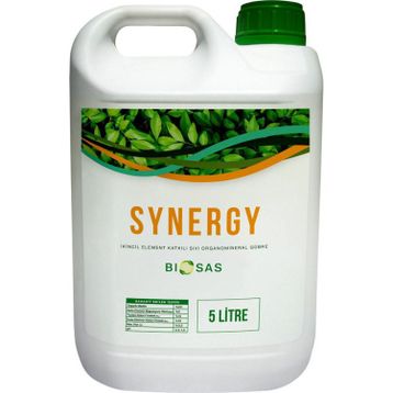 Biosas Synergy 5 lt İkincil Element Katkılı Sıvı Organomineral Gübre