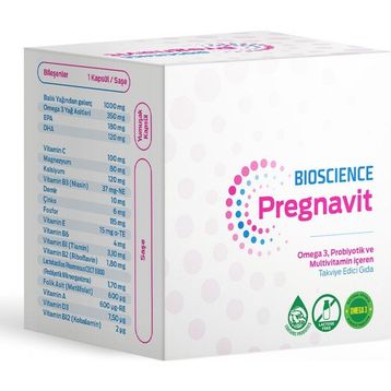 Bioscience Pregnavit 30 Kapsül 30 Saşe