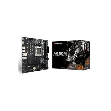 Biostar A620MS AMD AM5 DDR5 5600MHz HDMI DP M2 MAtx USB 3.2 Anakart