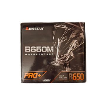 Biostar B650M X3D Pro+ AMD AM5 DDR5 Micro ATX Anakart