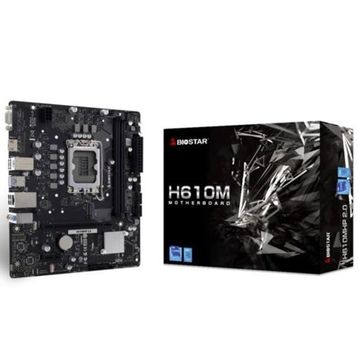 Biostar H610MHP 64 GB 2.0 DDR4 3200 1700P 1xM.2 2xDIMM Max HDMI VGA 4K 2K 4xUSB 2.0 2xUSB 3.2 mATX Anakart