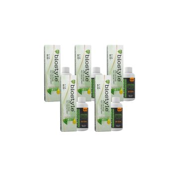 Biostyle Bitki Özlü Argan ve Keratin 4.62 Vişne Kahvesi 5x60 ml Saç Boyası+5 Adet Oksidan
