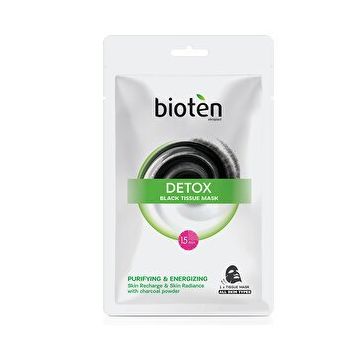 Bioten Detox Siyah 20 ml Kağıt Maske