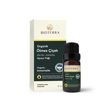 Bioterra 2.5 ml Ölmez Çiçek Uçucu Yağı