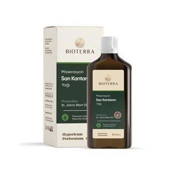 Bioterra 200 ml Sarı Kantaron Yağı