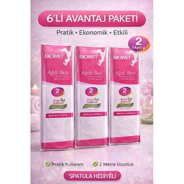 Biowet 6x2 m Ağda Bezi
