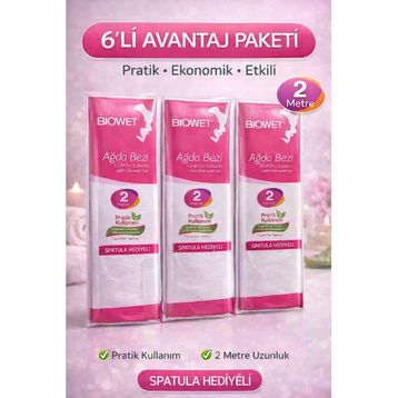 Biowet 6x2 m Ağda Bezi